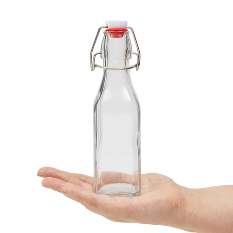 Juvale botella para bebidas fermentadas con tapa oscilante