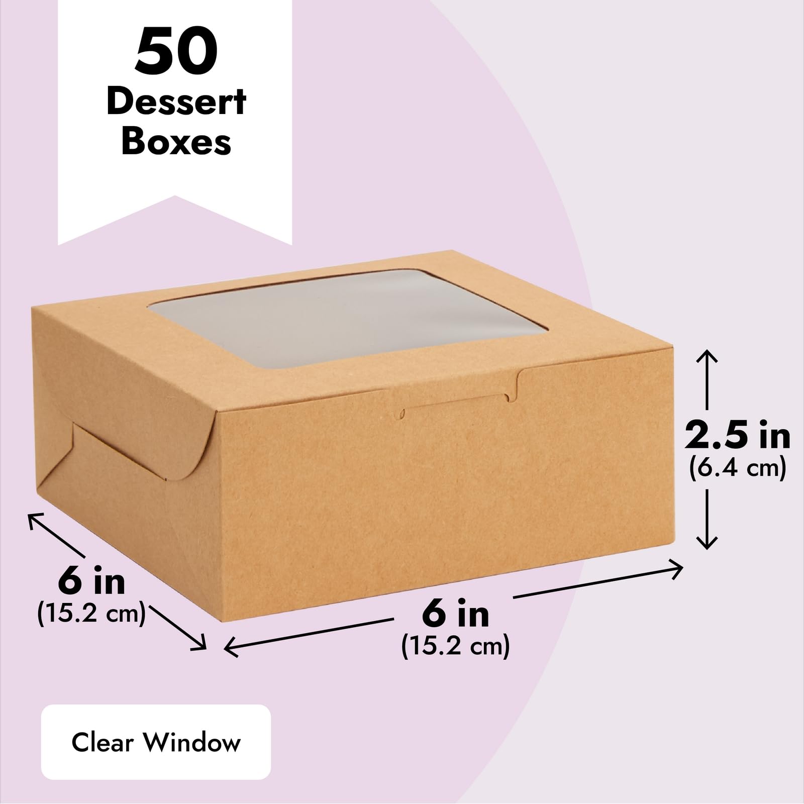 Caja Juvale galletas marrón natural conserva frescura durante transporte.