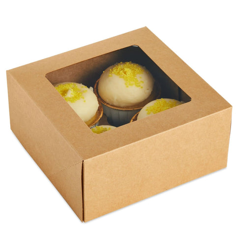 Juvale cajas cupcakes para regalo Navidad: regalo elegante para fiestas y detalles.
