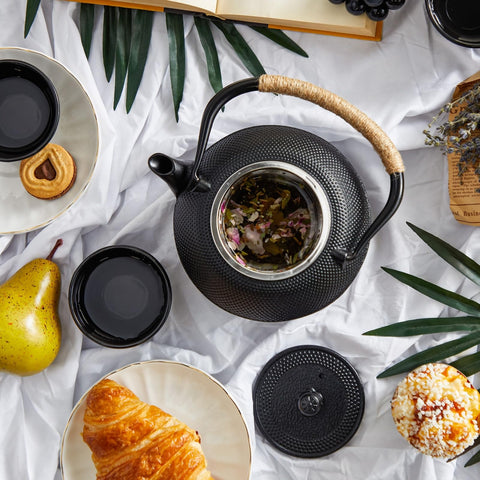Calentador incluido para mantener el té caliente por más tiempo