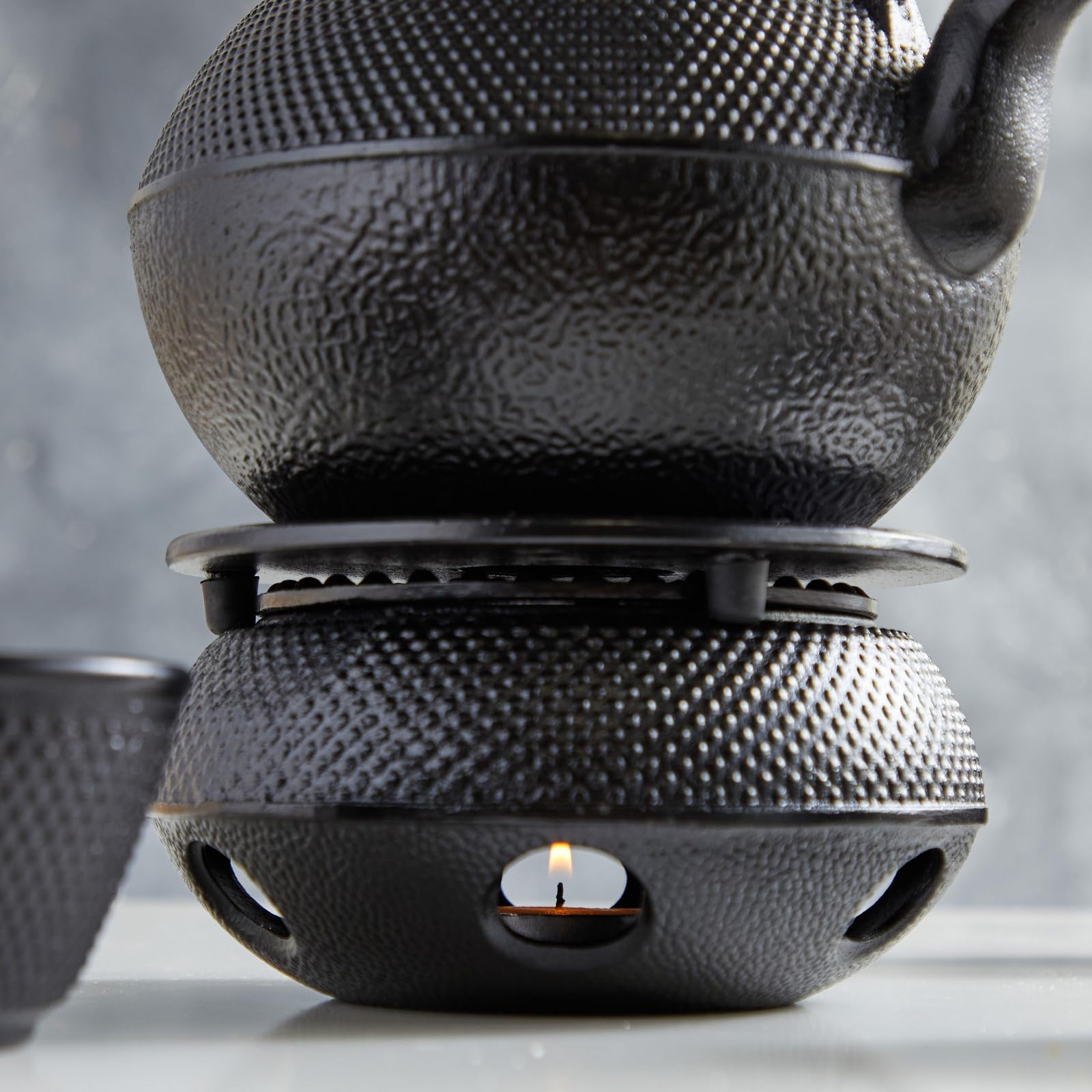 Diseño hobnail clásico de la Tetera Juvale para estilo japonés