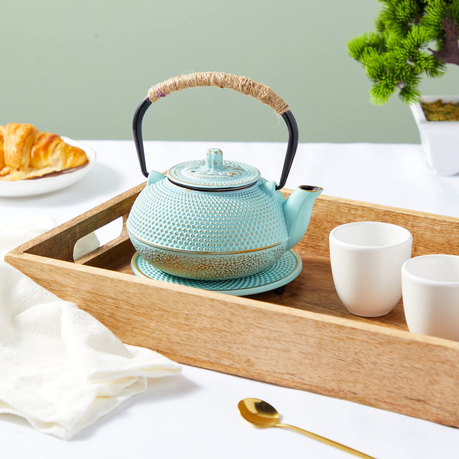 Juvale infusor de acero inoxidable para hojas sueltas
