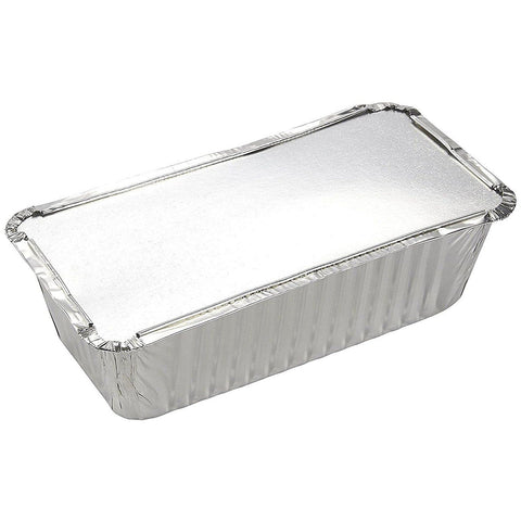Juvale conjunto de 50 bandejas con tapas para porciones