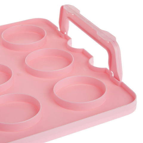 Juvale maletín pastelero rosa para eventos