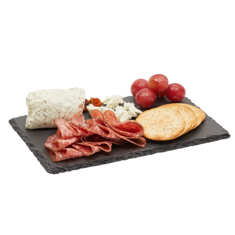 Juvale complemento de mesa de pizarra para degustación, facilita la presentación de bocados.