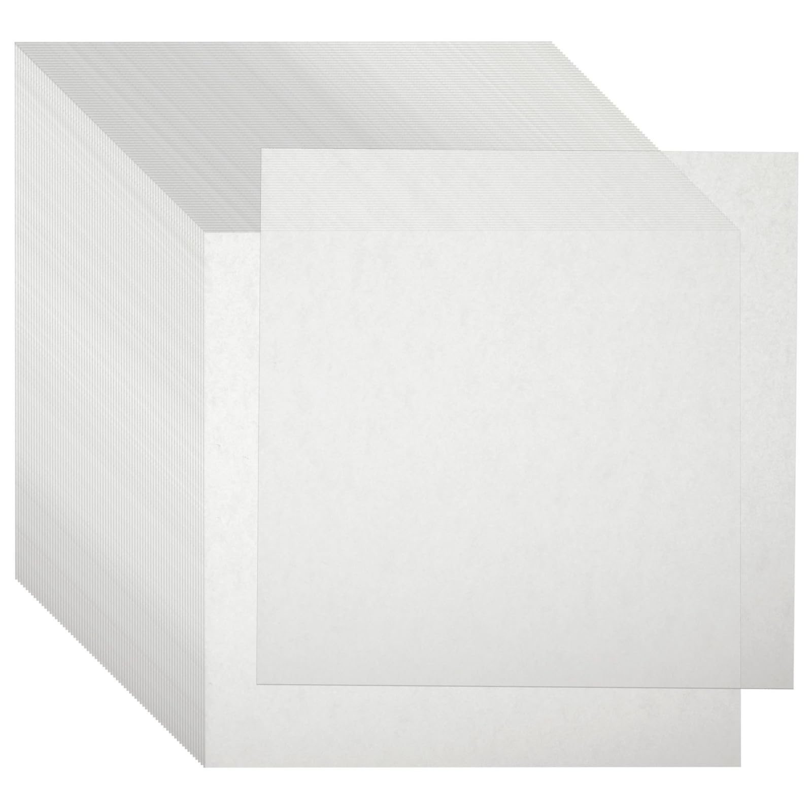 Juvale papel encerado para alimentos: hojas blancas, anti-grasa para envolver y hornear.