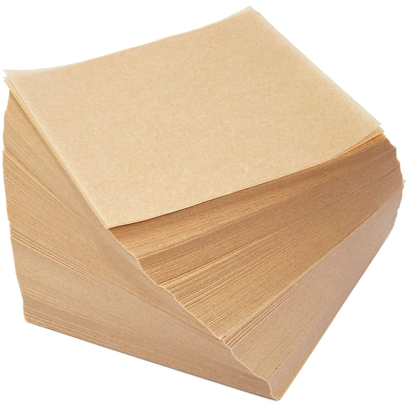 Juvale papel para cajas de porciones mini 4x4 marrón, uso versátil.
