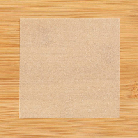 Juvale papel pergamino para galletas 4x4 marrón facilita desmoldado.