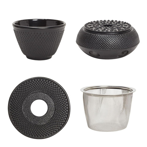 Tazas de té cerámicas que retienen el calor para beber con comodidad