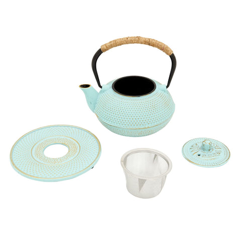 Juvale trívit metálico incluido para la tetera sobre la mesa