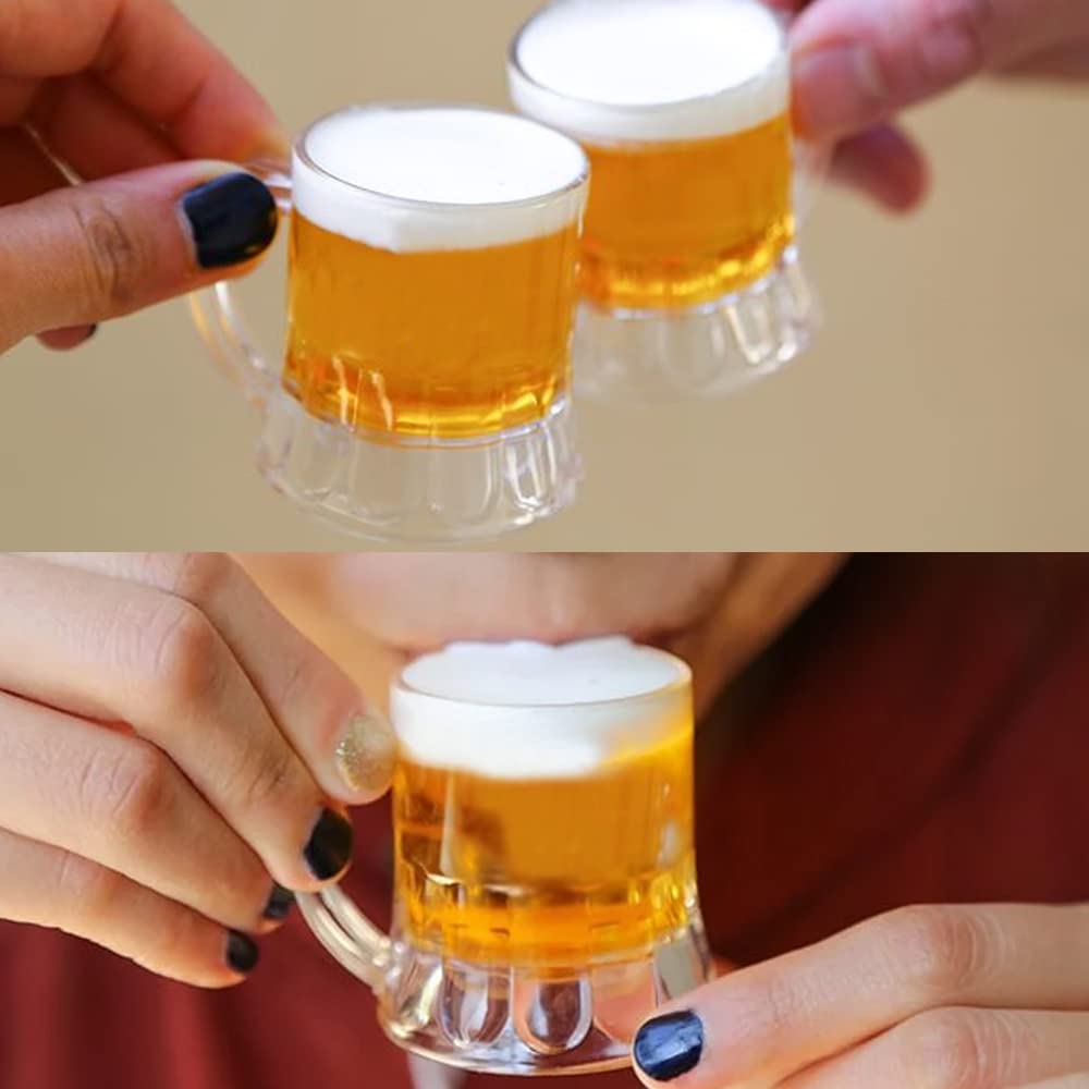 Vasos mini-shot JUXINGDAZYF, fáciles de limpiar y aptos para gelatinas y cócteles de 2 oz.