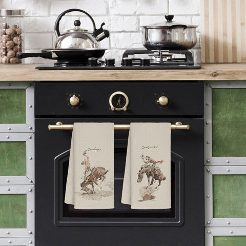 Toallas western 24x16 Jvpke, tamaño práctico para baño y cocina