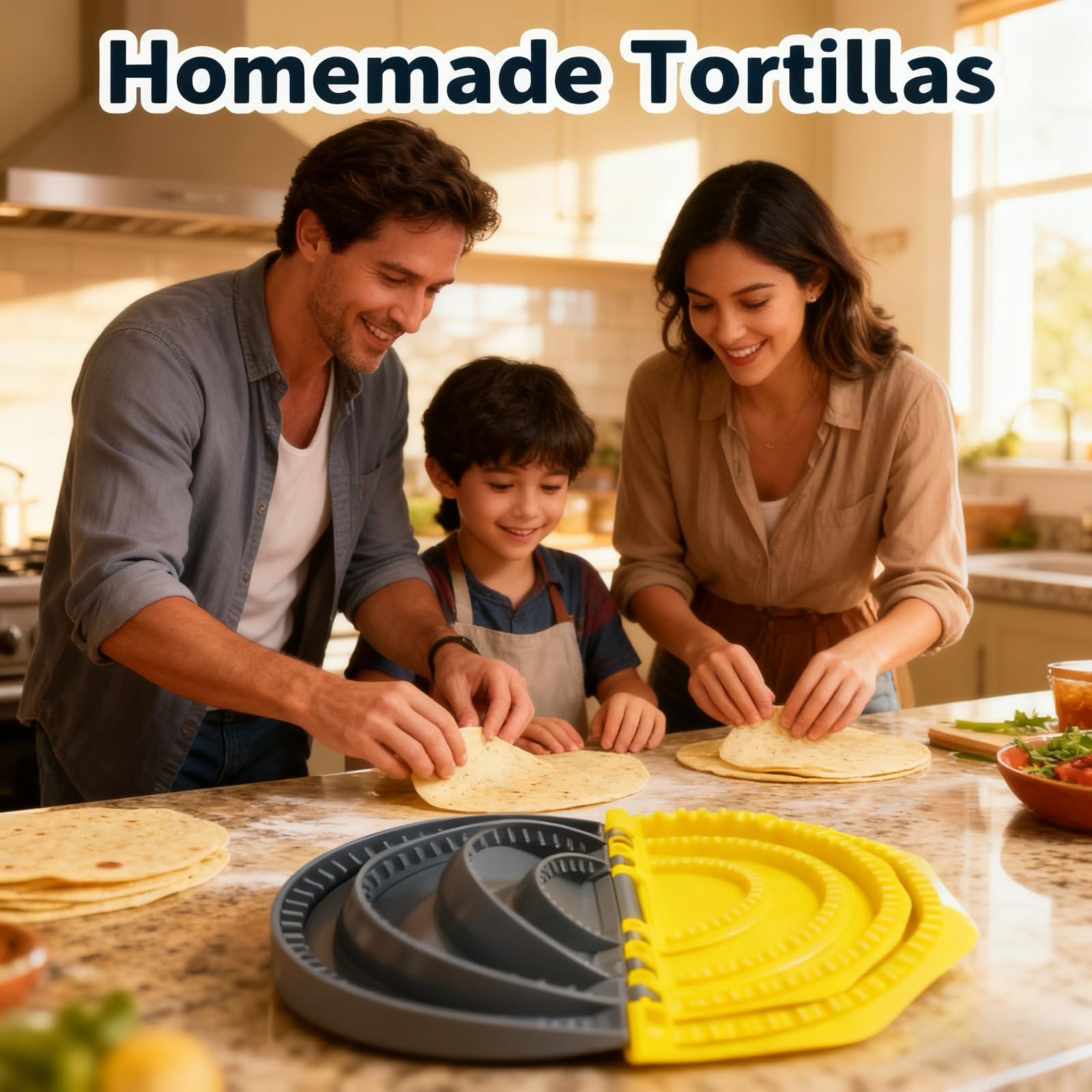 Sellador de tortillas JXGZCAN para tacos y quesadillas con borde perfecto