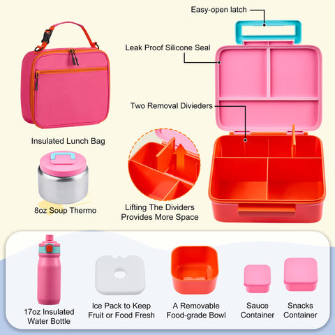 Bolsa de almuerzo aislante JXXM tarpaulina con forro impermeable.