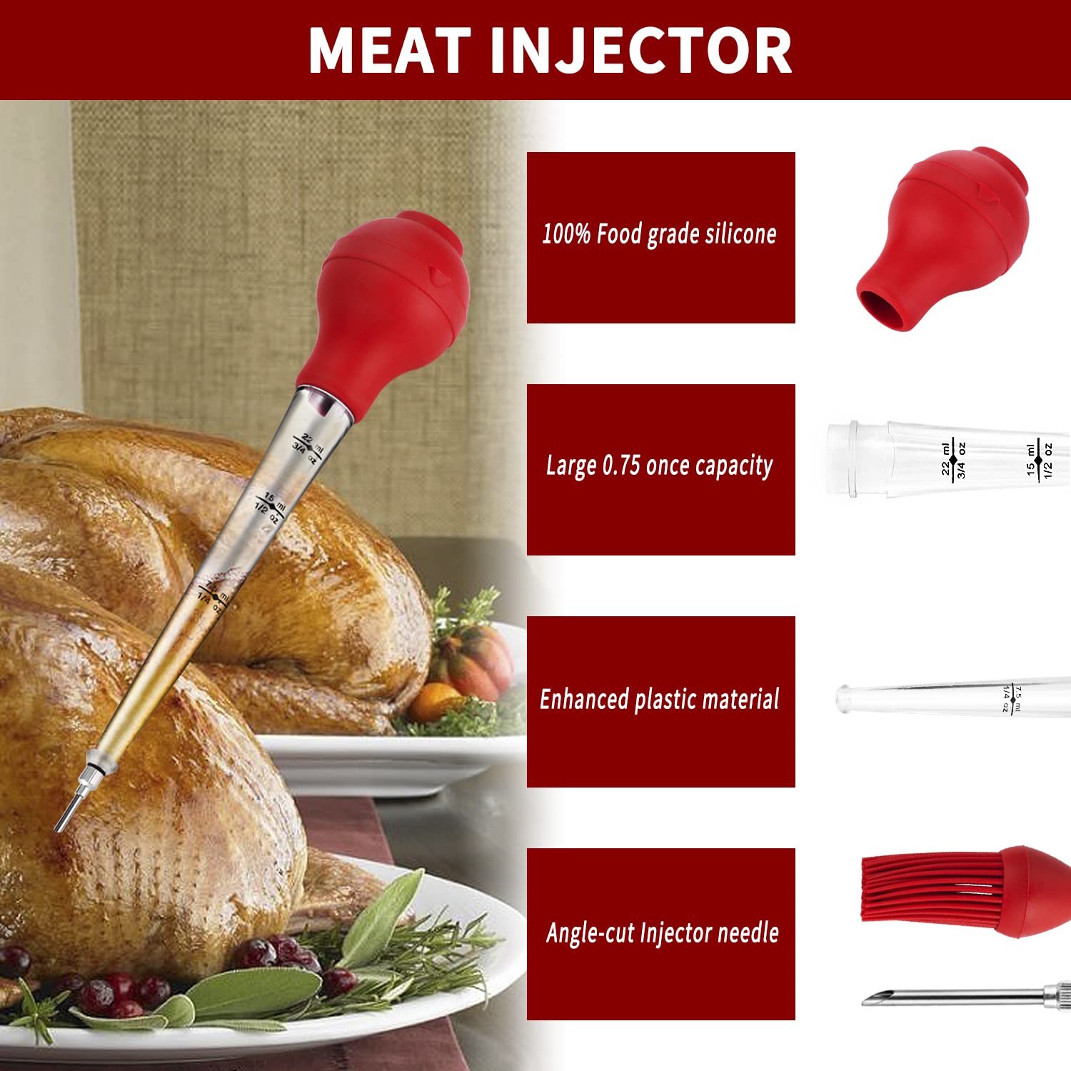 Aguja inyectora de acero inoxidable 304 de JY COOKMENT
