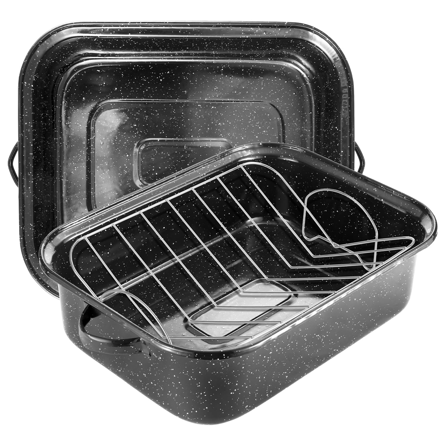 Rejilla en forma de V de JY COOKMENT para asados homogéneos.
