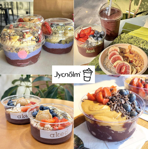 Jycnolm empaque catering postres para servicio eficiente y limpio