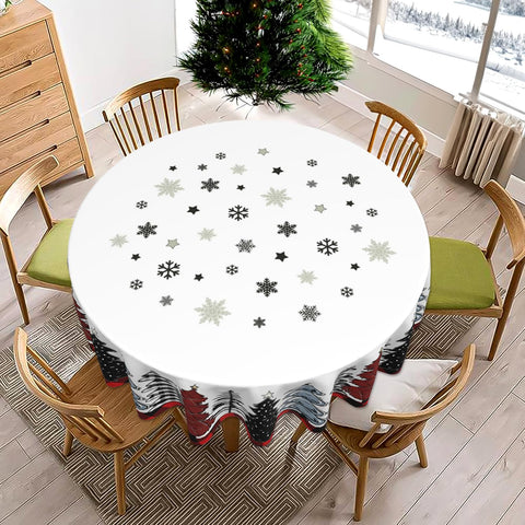Mantel JYKCUL perfecto para reuniones familiares y celebraciones invernales.