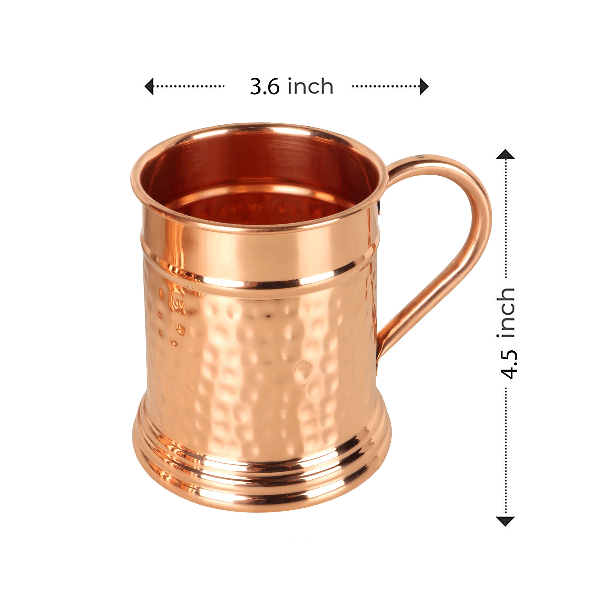 Copa JYPR de cobre en empaque regalo, presentación ideal para sorprender.