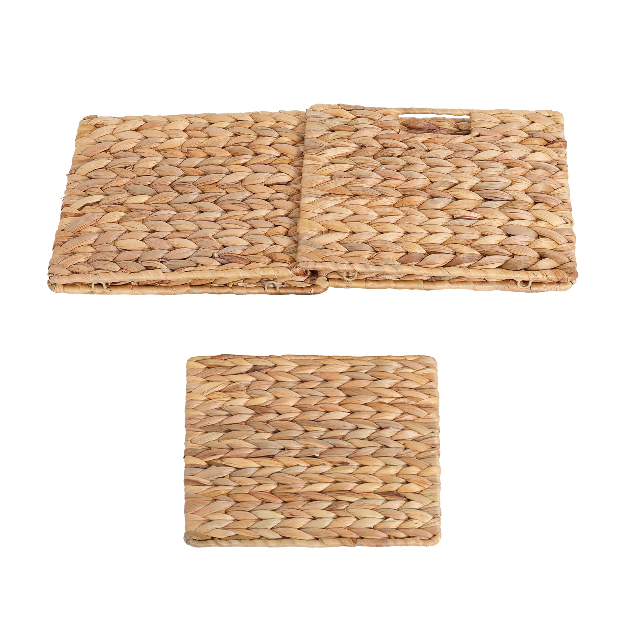 Cesta decorativa JYXIN para estantes, ideal para ordenar y decorar