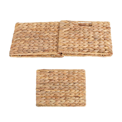 Cesta decorativa JYXIN para estantes, ideal para ordenar y decorar