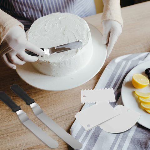 Juego de espátulas Jzszera para decoración de pasteles en casa