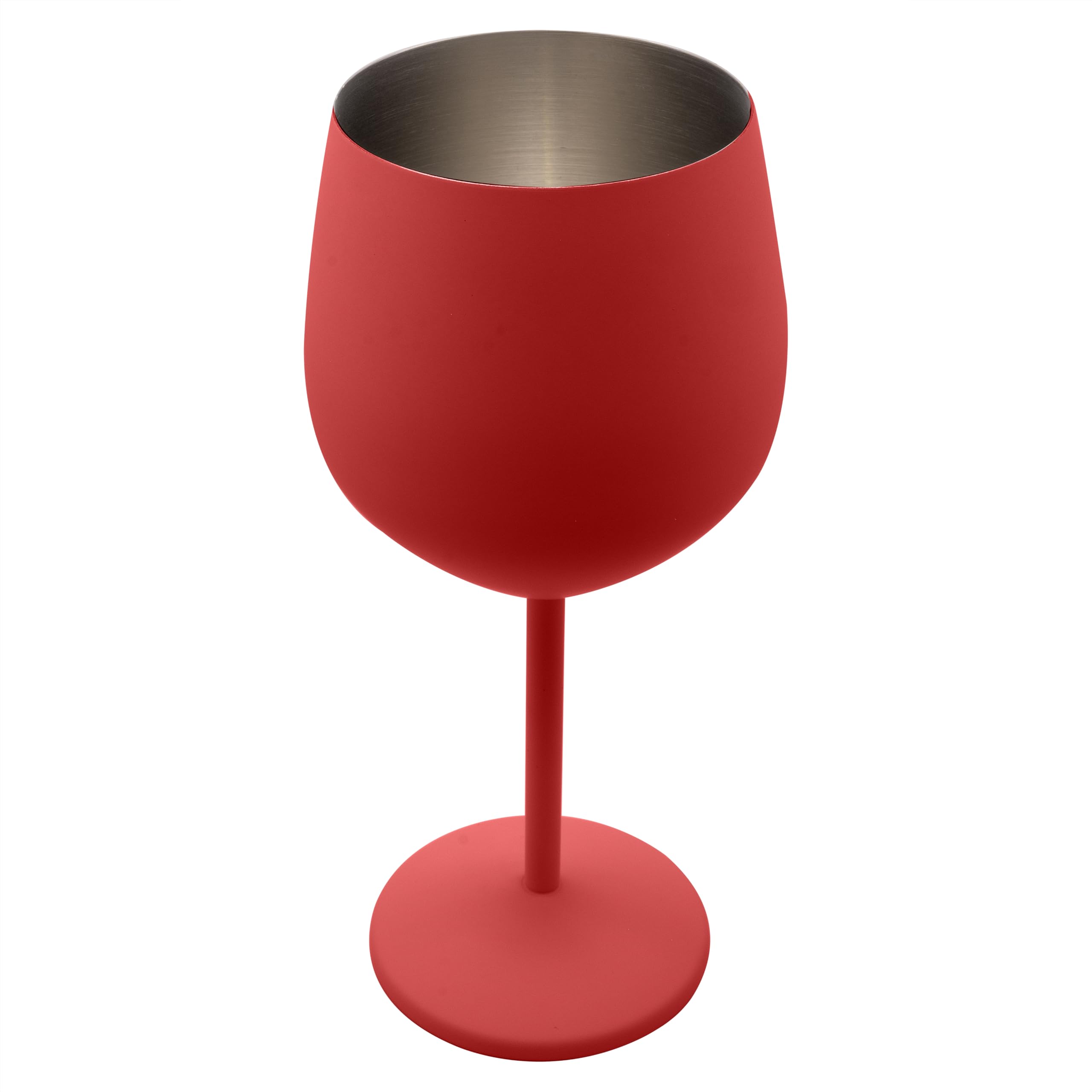 Vaso K&K Home rojo, acabado colorido, añade elegancia a reuniones.