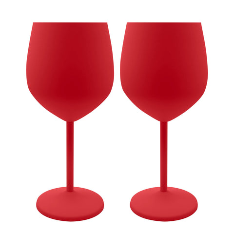 Vaso K&K Home rojo, regalo elegante para anfitriones.