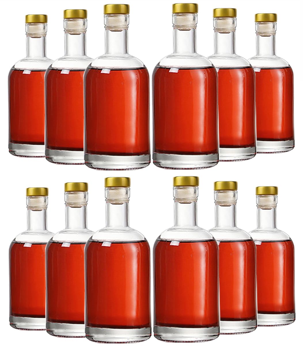 Kaachli botellas vidrio claro 200 ml frente, fácil agarre