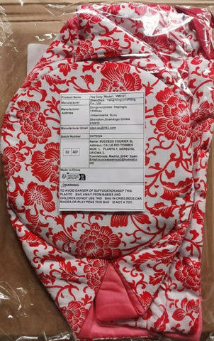 Kabake funda-tetera aislante con relleno de algodón suave conserva la temperatura.