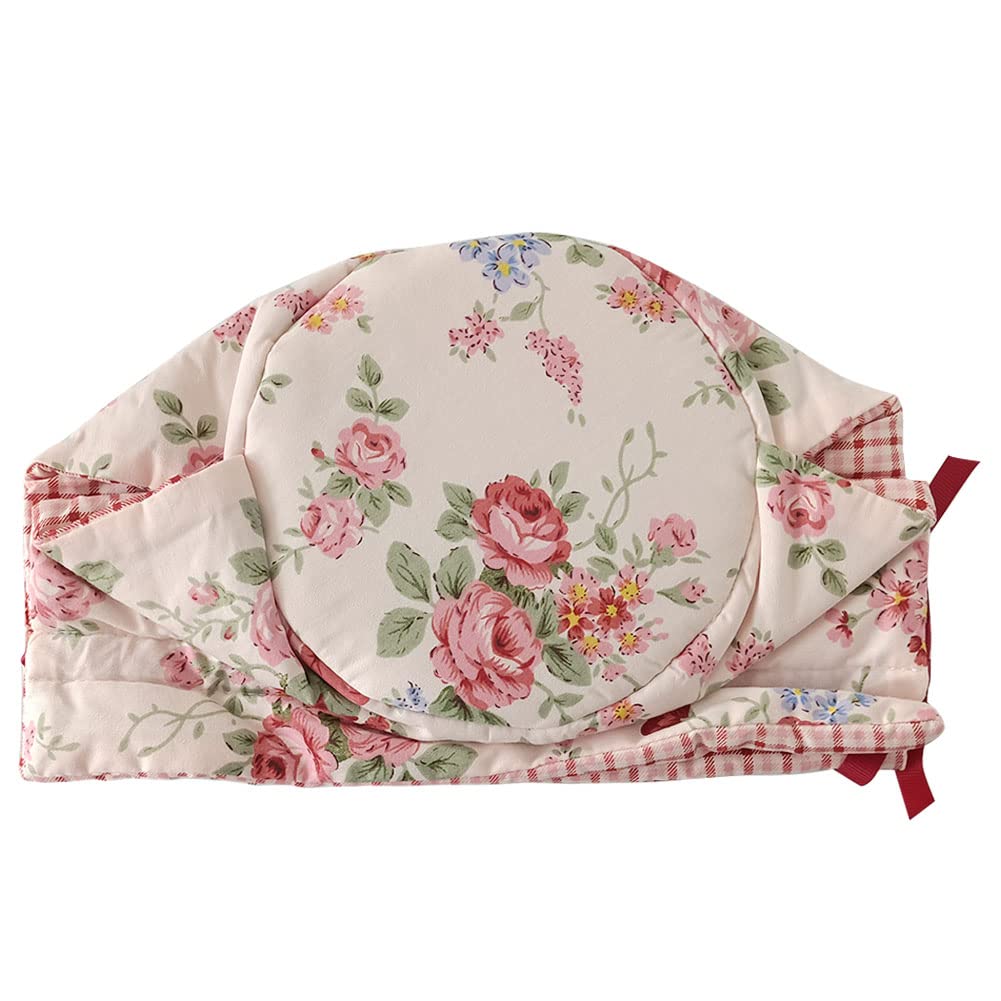 Kabake funda-tetera estilo floral vintage añade encanto a la cocina.