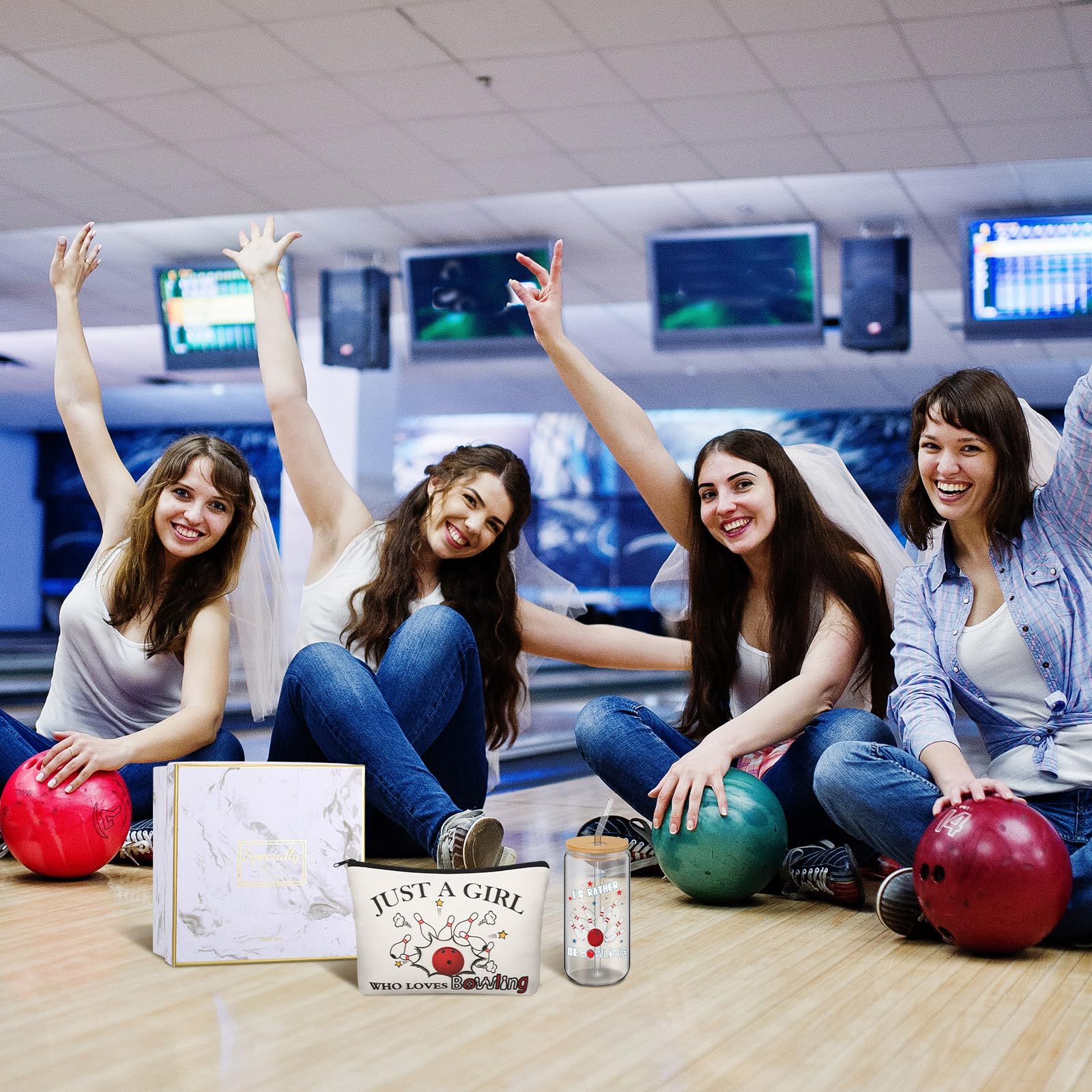 Set de regalos bolos Kacctyen, colores vivos para fanáticos