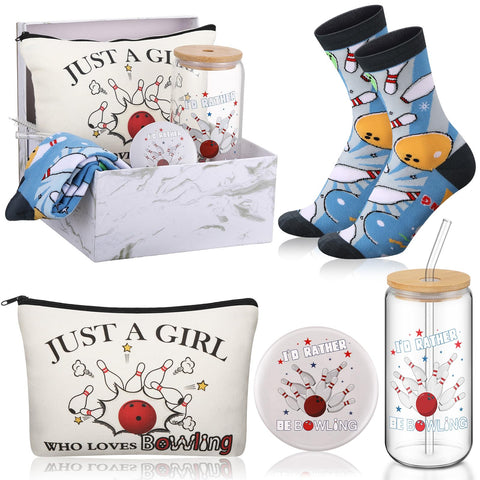 Vaso de cristal Kacctyen 18 onzas para bolos, ideal para bebidas en juego