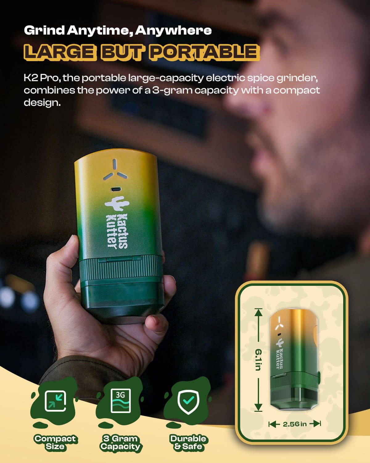 Limpieza sencilla gracias al disco magnético y diseño desmontable