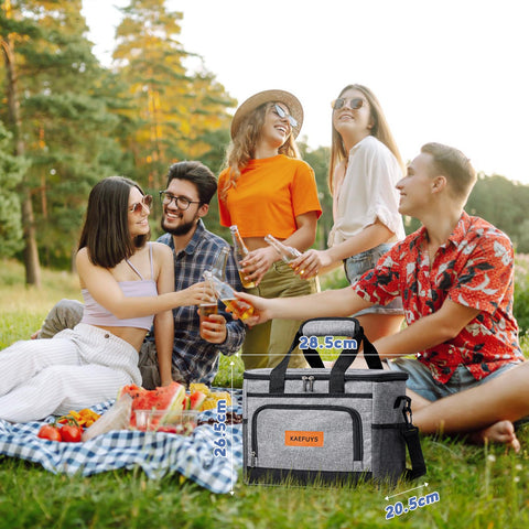 KAEFUYS bolsa termica 15L, ideal para trabajo y picnic.