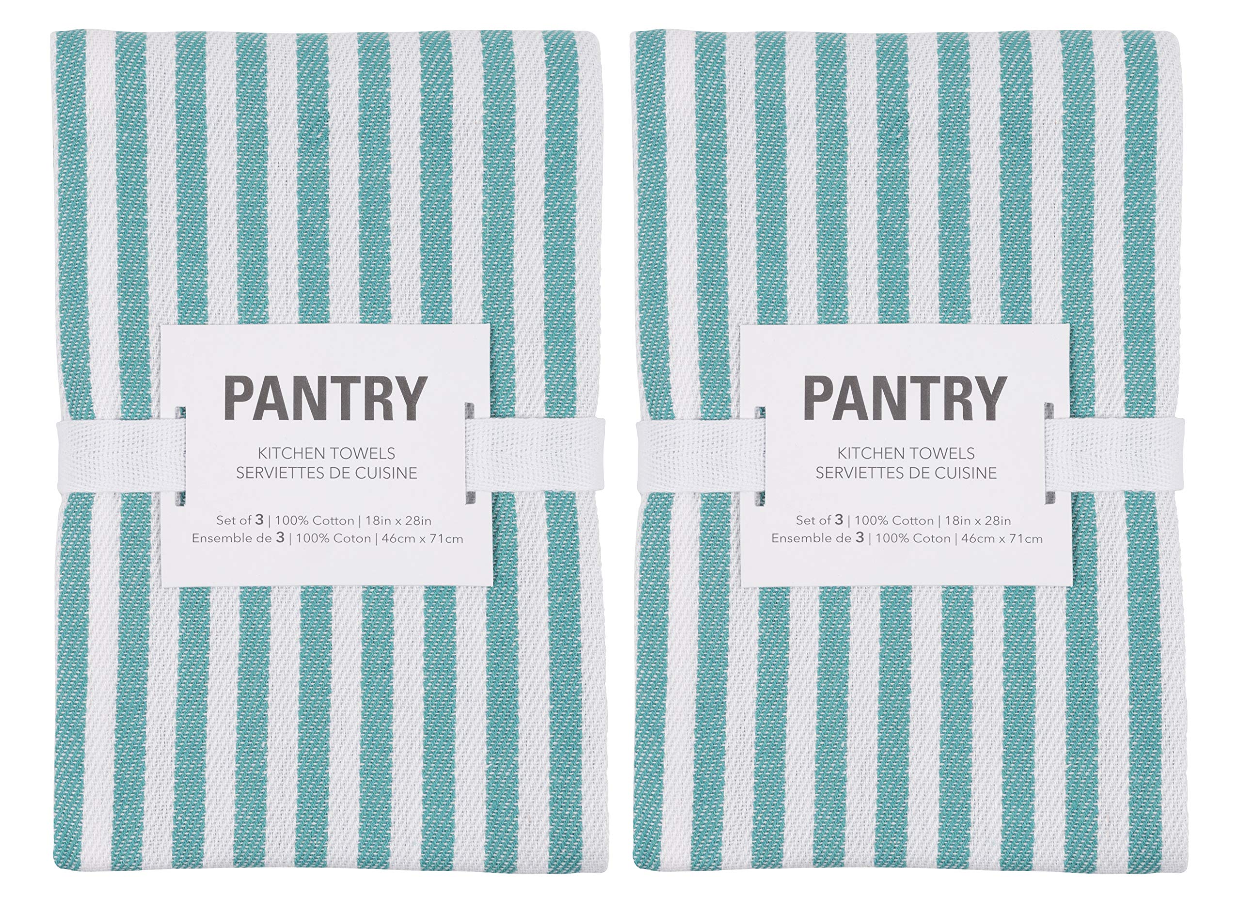 KAF Home absorbentes teal para manos y secado