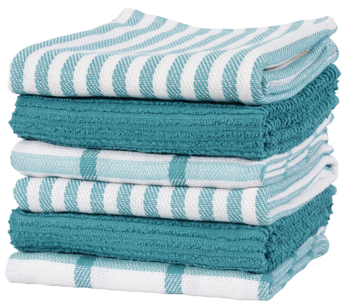 KAF Home planas teal para secar platos con rapidez