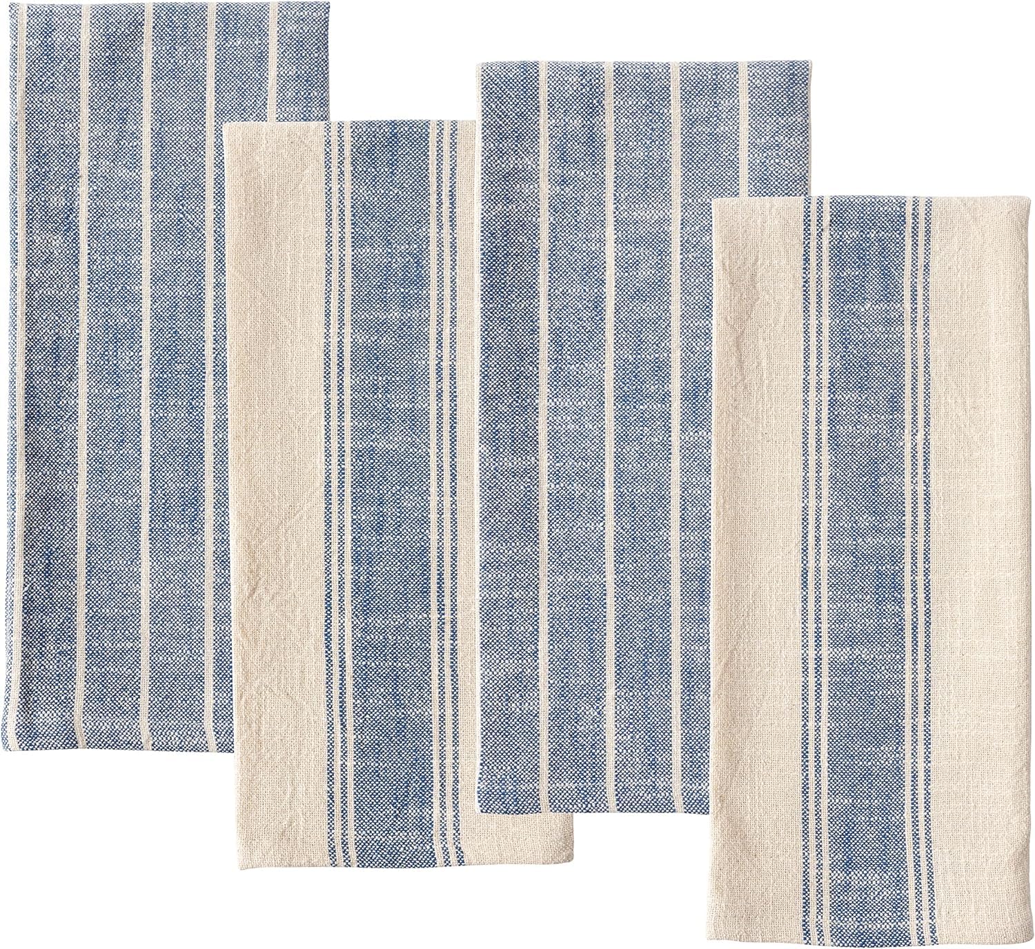 Toallas KAF Home de cocina rusticas en algodón 100% ultra absorbentes para secar manos.