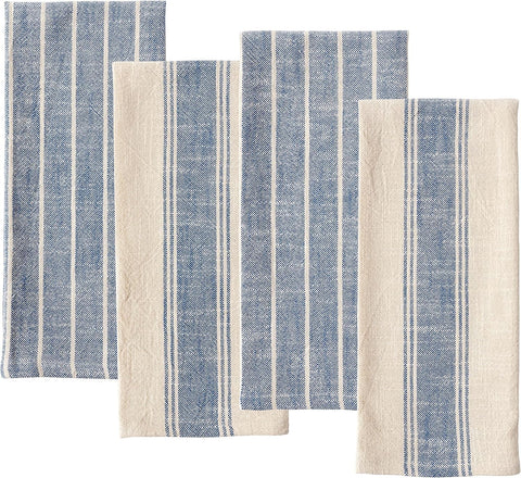 Toallas KAF Home de cocina rusticas en algodón 100% ultra absorbentes para secar manos.