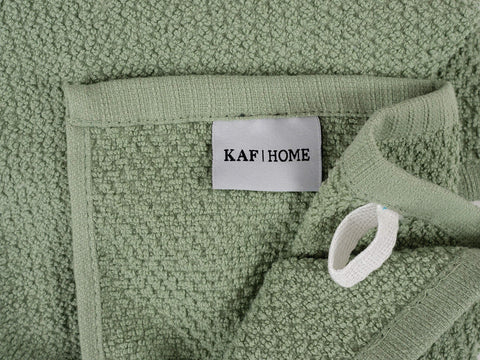 KAF Home toallas cocina terry, lavado fácil y secado rápido.