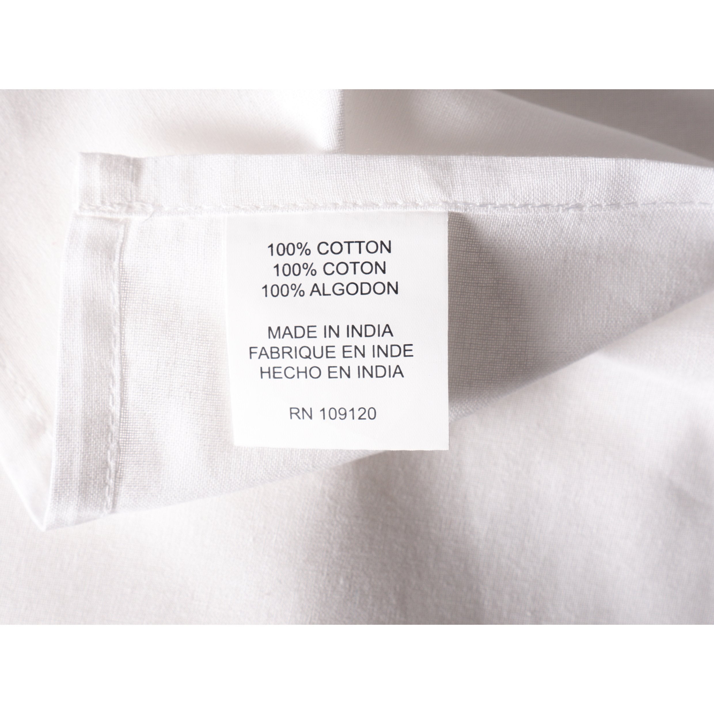 KAF Home: tejido 100% algodón suave y absorbente para secar copas de vidrio.
