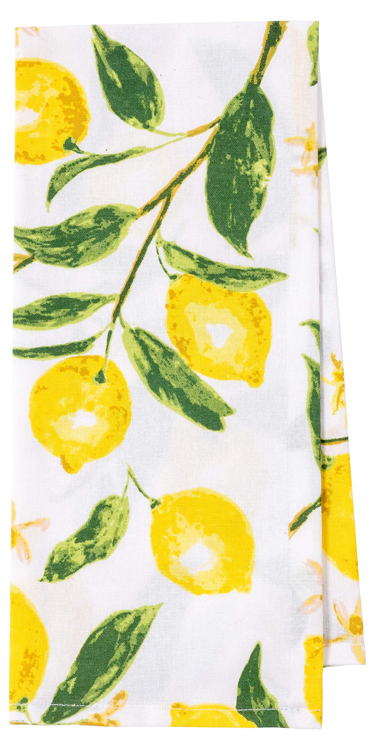 Detalle de textura de toallas teñidas con hilo en amarillo.