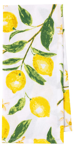Detalle de textura de toallas teñidas con hilo en amarillo.