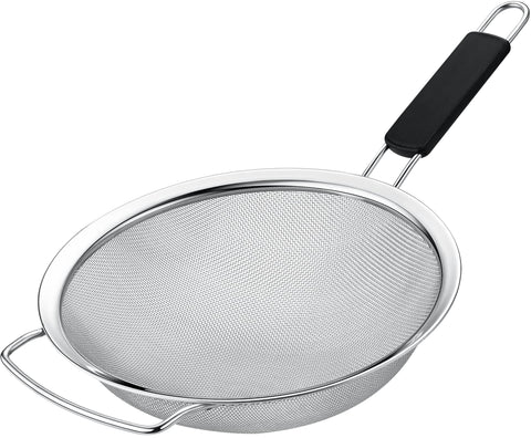 Kafoor colador malla fina 9 pulgadas para pasta y verduras