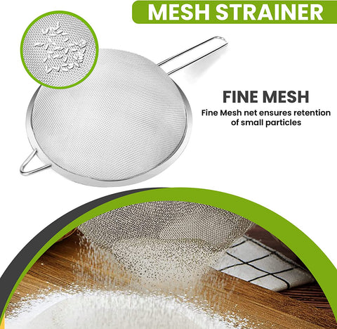 KAFOOR filtro de malla fina de acero inoxidable para filtrado suave