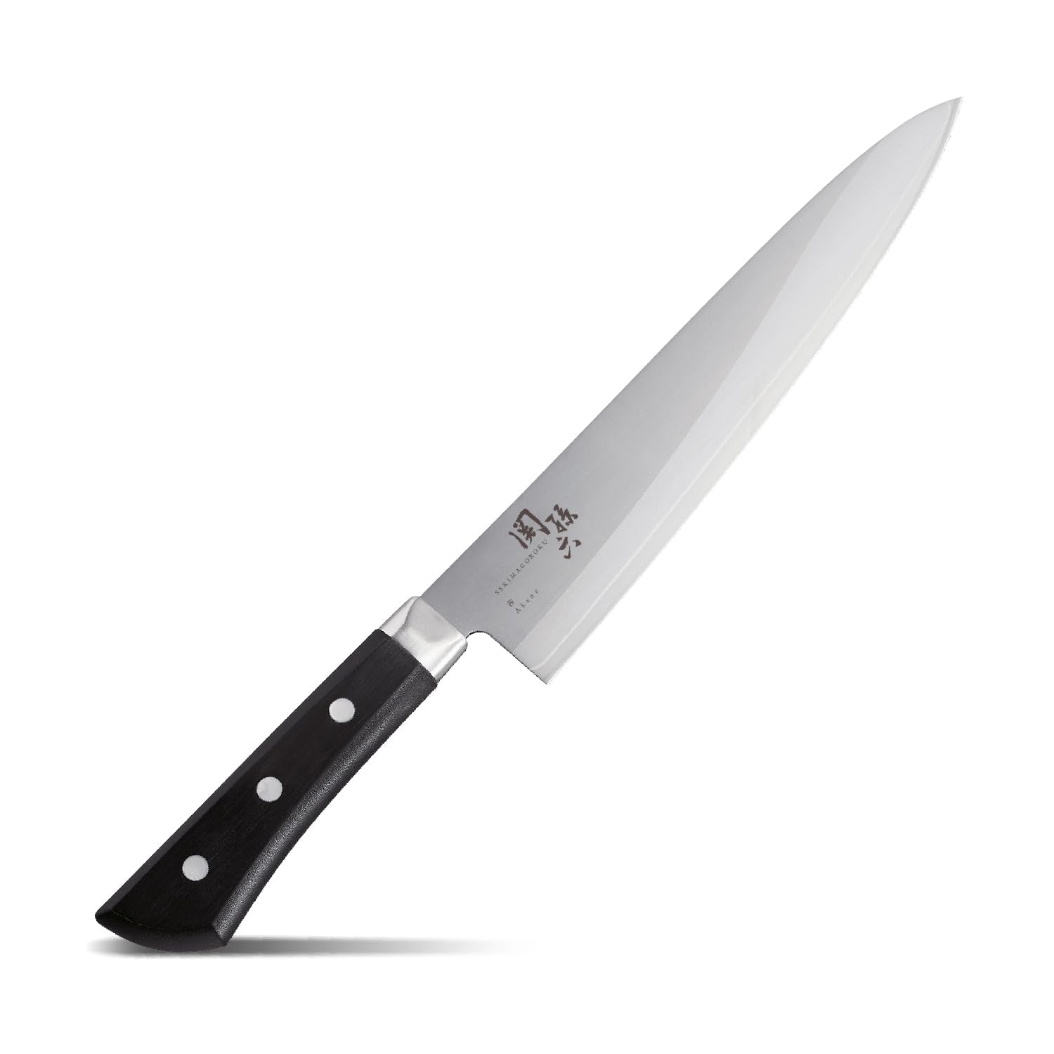 Kai AE2908 Gyuto con hoja afilada en tres pasos para cortes precisos