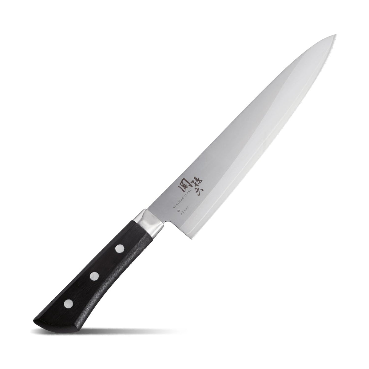 Kai AE2908 Gyuto con hoja afilada en tres pasos para cortes precisos