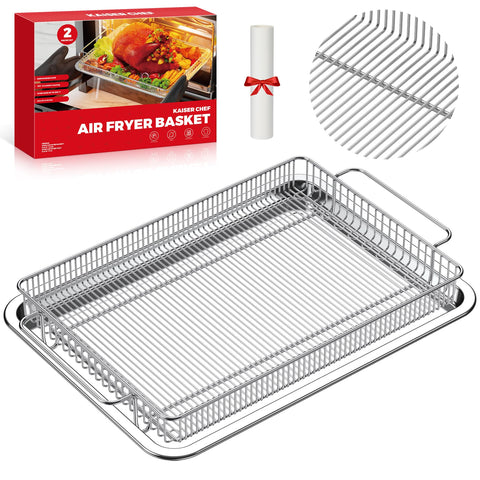 Cesta Kaiser Chef para horno con cocción de aire y beneficio de crujiente sin aceite