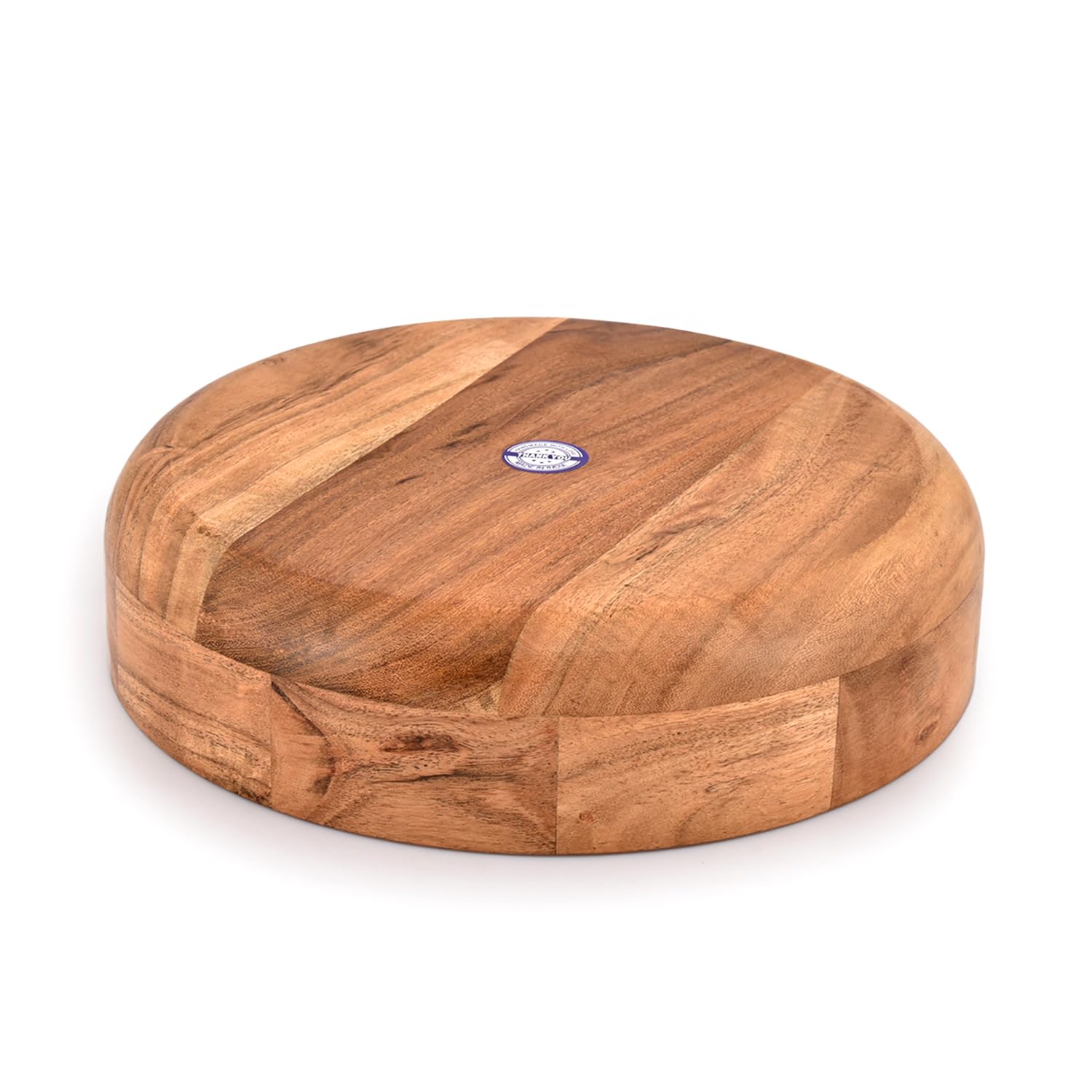 Kaizen Casa cuenco de madera de acacia, belleza natural para la mesa.