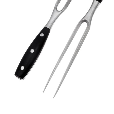 Kakamono tenedor para barbacoa, cocina profesional, ideal para asar y servir.